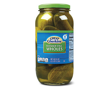 Great Gherkins Whole Pickles