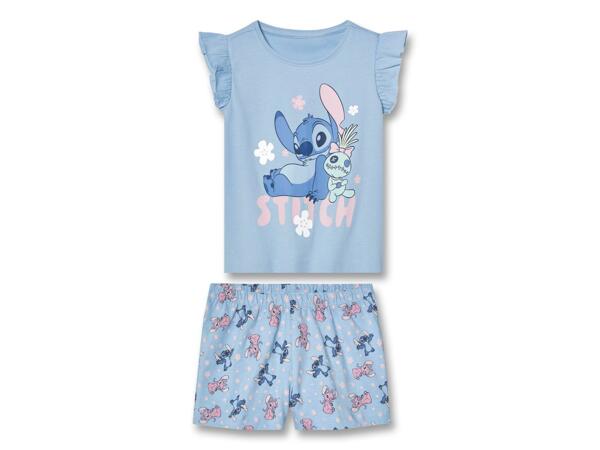 Girls' short pyjama set Girls' Short Pyjama Set "Mickey Mouse, Peanuts"