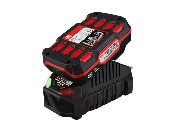 Batteria da 20 V, 2 Ah con caricabatterie