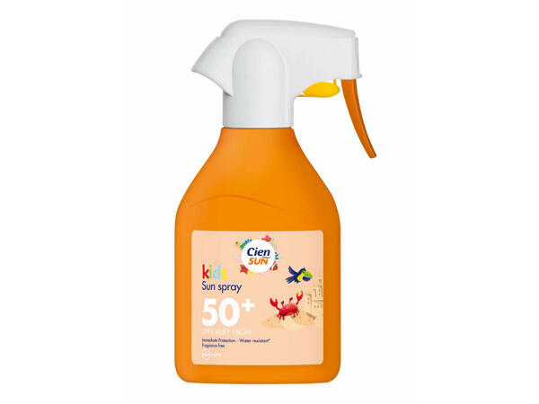 Spray solaire pour enfants FPS 50