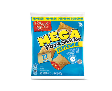 Mama Cozzi's Mega Pizza Snacks Pepperoni or Combination