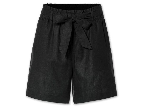 Damen Leinenshorts