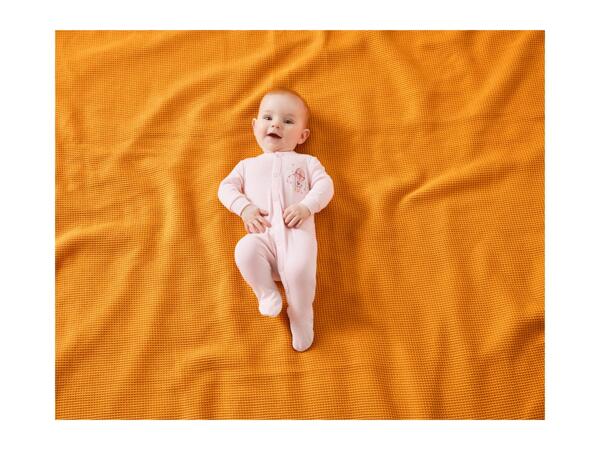 Lupilu Pink Baby Sleepsuit