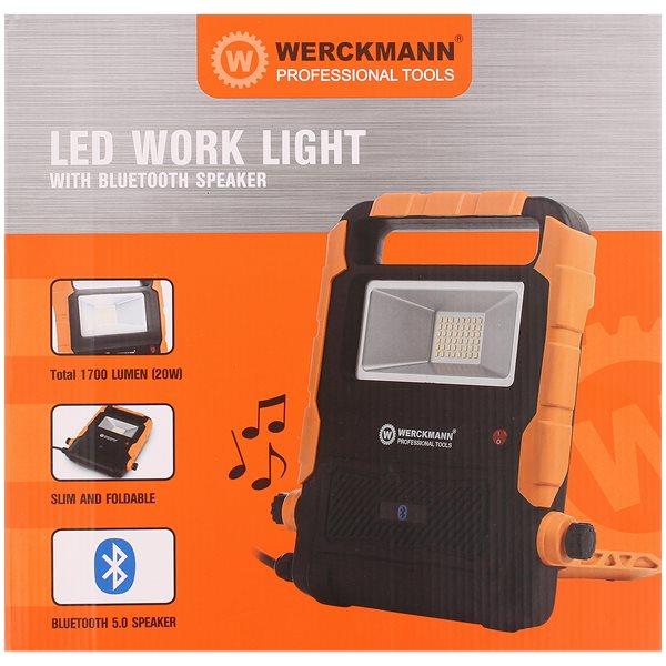 lampe de travail avec enceinte Werckmann