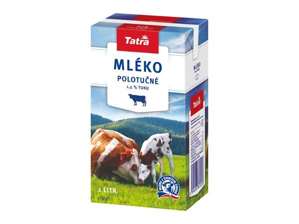 TRVANLIVÉ POLOTUČNÉ MLÉKO