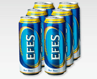 Birra turca premium EFES