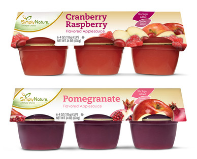 SimplyNature Applesauce Cups