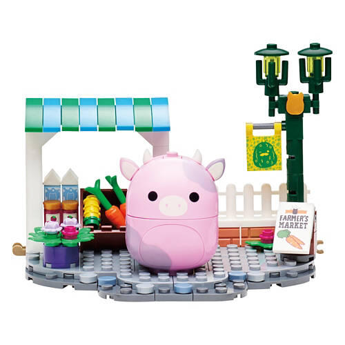 136 Piece Squickbrick Build Kit - Patty with Farmers Market