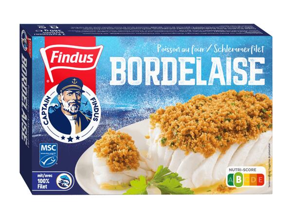Filet de poisson à la bordelaise MSC Findus