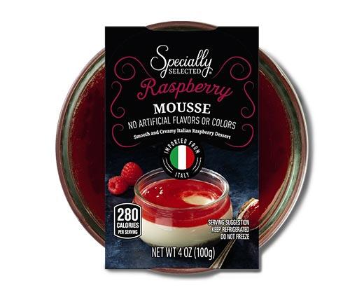 Specially Selected 
 Imported Italian Dessert Tiramisu or Raspberry Mousse