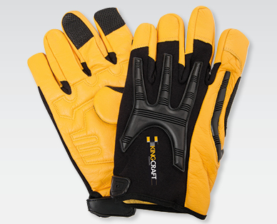 KINGCRAFT Leder-Arbeitshandschuhe
