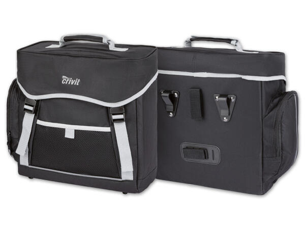 Fahrrad-Gepäcktaschen-Set, 2-teilig