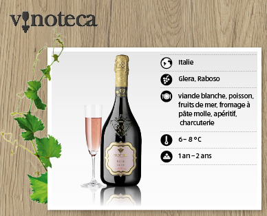 Vino Spumante Rosé Brut OROPERLA