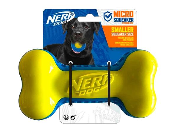 Nerf Dog Micro Squeak Bone