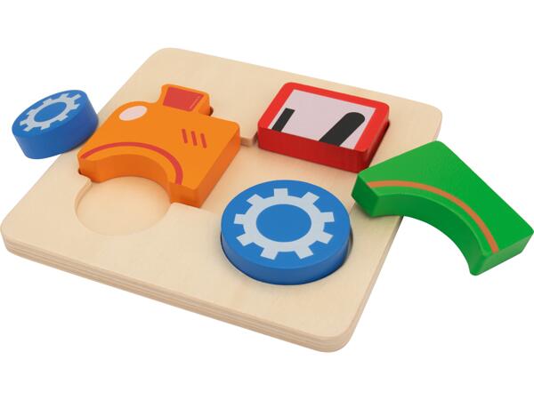 Dřevěné puzzle pro nejmenší