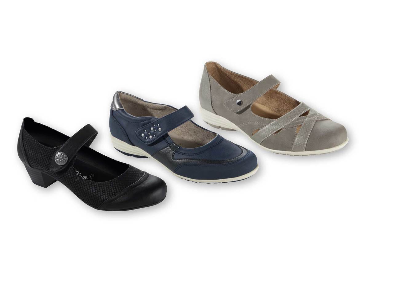 FOOTFLEXX Ladies' Ballerina Pumps