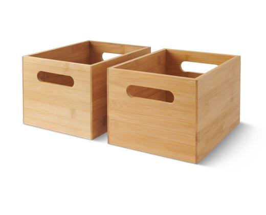 Huntington Home Bamboo Pantry Bin