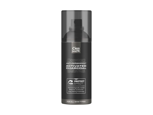 Anti-transpirant au charbon actif pour hommes
