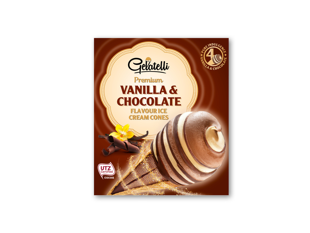 GELATELLI Isvafler