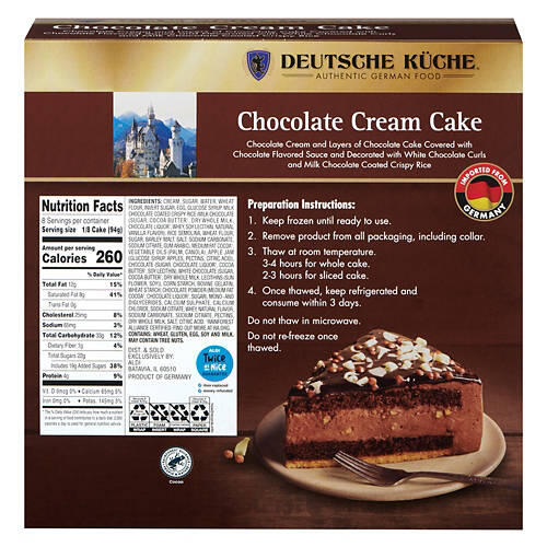 Chocolate Cream Cake, 26.5 oz