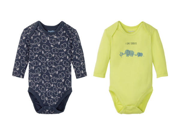 LUPILU(R) Langærmet body 2-pak
