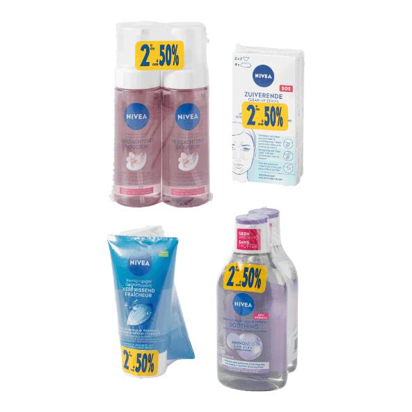 NIVEA(R) 				Gesichtsreinigung, 2 St.