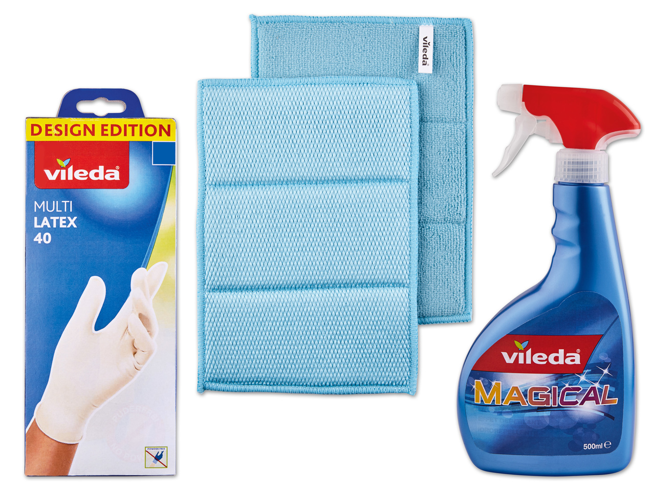 VILEDA(R) Badschwämme, Einmalhandschuhe oder Magical