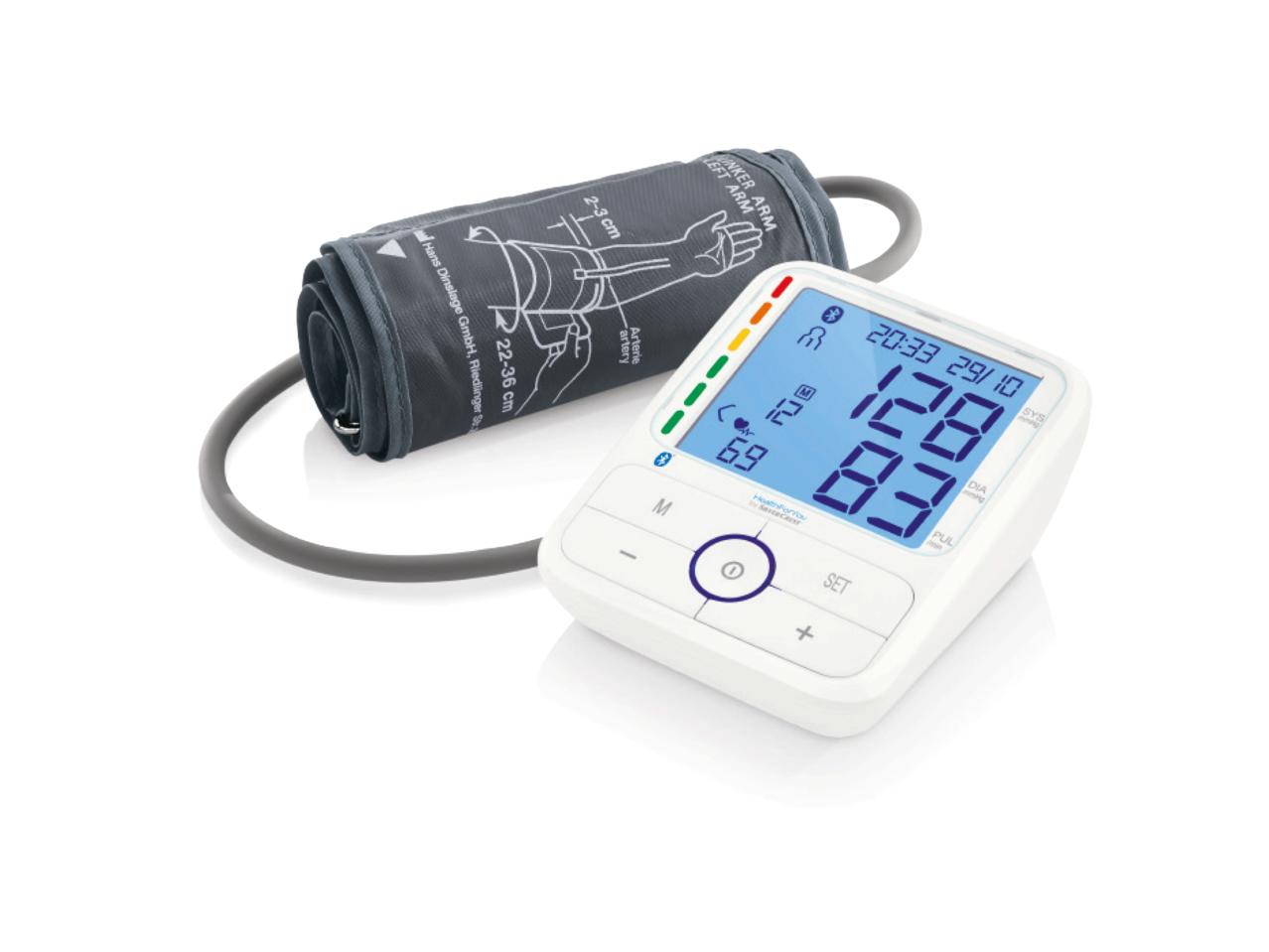 SILVERCREST PERSONAL CARE Bluetooth Upper Arm Blood Pressure Monitor