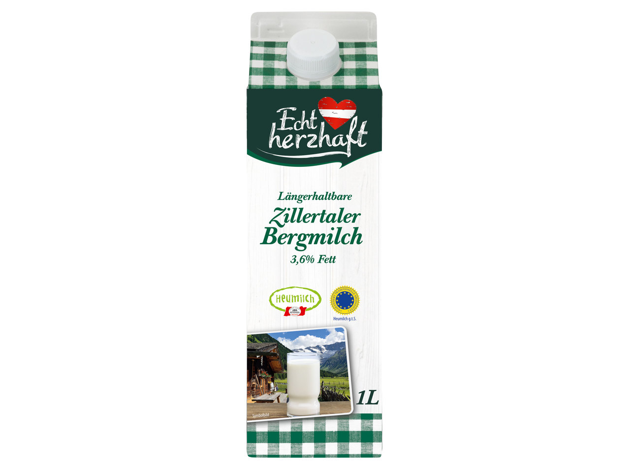 ECHT HERZHAFT Zillertaler Bergmilch