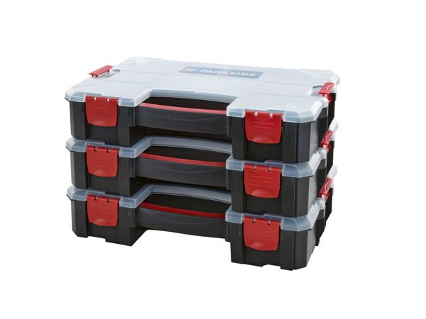 Interlocking organiser, 3 pieces