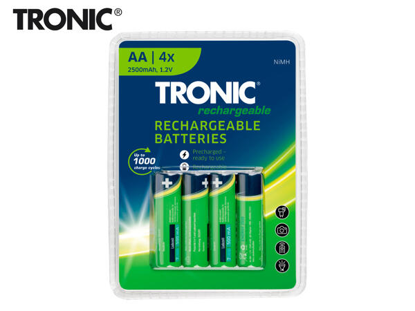 Tronic Rechargeable Batteries