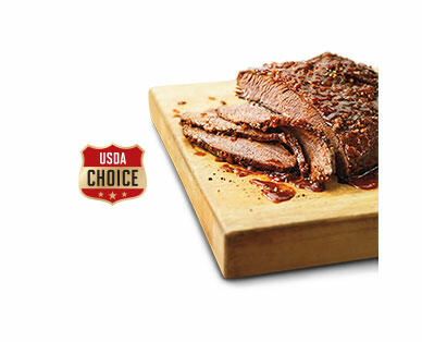 Morton's of Omaha USDA Choice Salt & Pepper or Texas BBQ Beef Brisket