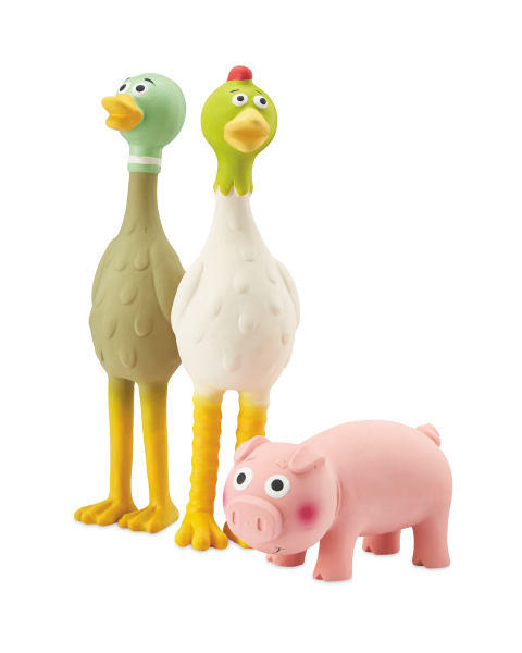 Chicken Latex Dog Toy