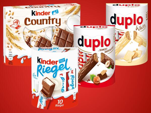 Riegel/​Country/​Duplo