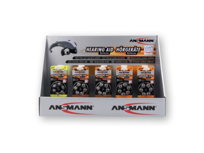 ANSMANN(R) Hearing Aid Batteries