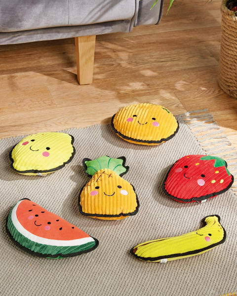 Banana Plush Dog Toy