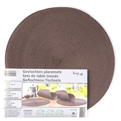 Geflochtenes Tischset, 4 St.