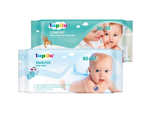 Wet Wipes for Babies, 100 pieces