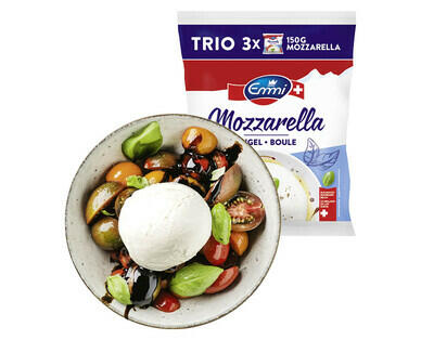 EMMI 
 TRIO DE MOZZARELLA