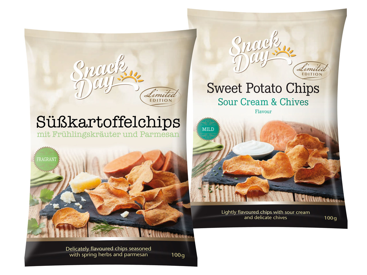 SNACKDAY Süßkartoffelchips