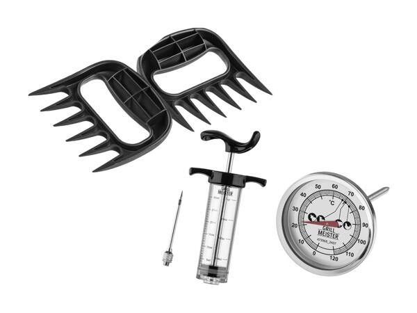 GRILLMEISTER Burger eller pulled pork-kit