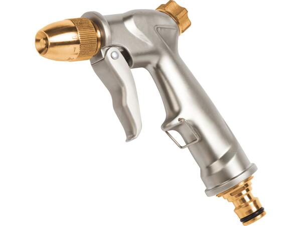 Parkside Brass Hose Connector System/​2-Way Hose Splitter/​Tap/​Spray Gun