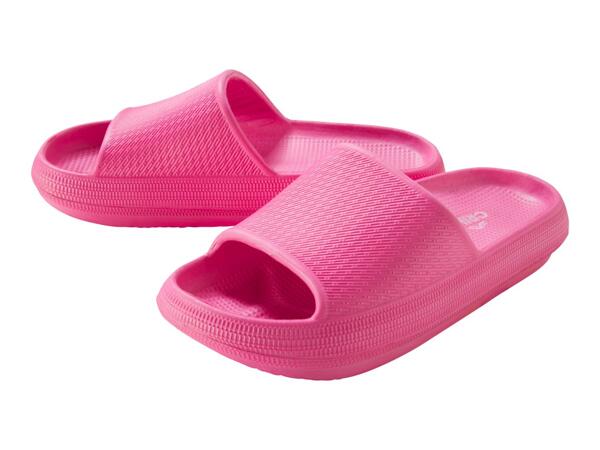 Ladies' Pink Sliders