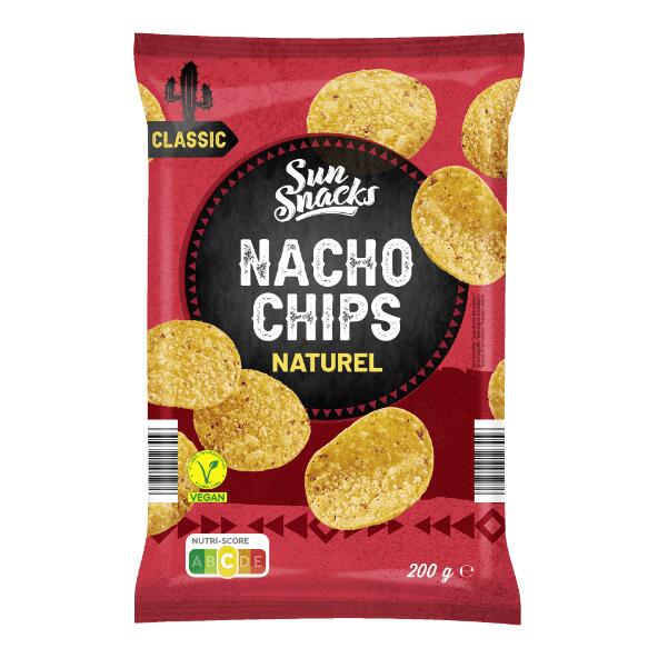 SUNSNACKS(R) 				Chips tortilla rondes