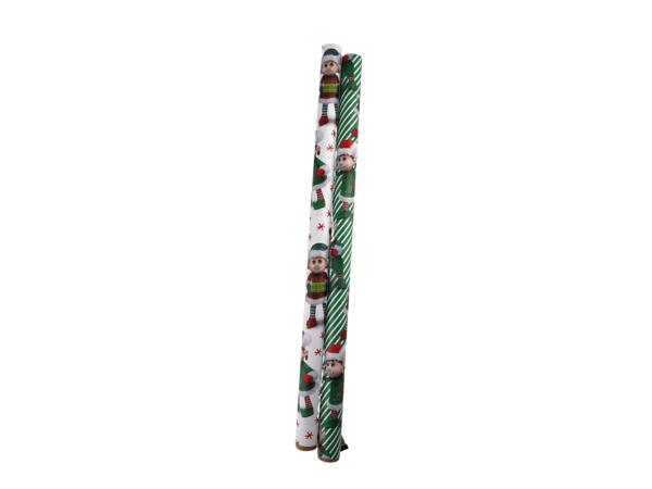 Lidl Elves Wrapping Paper/Gift Bag