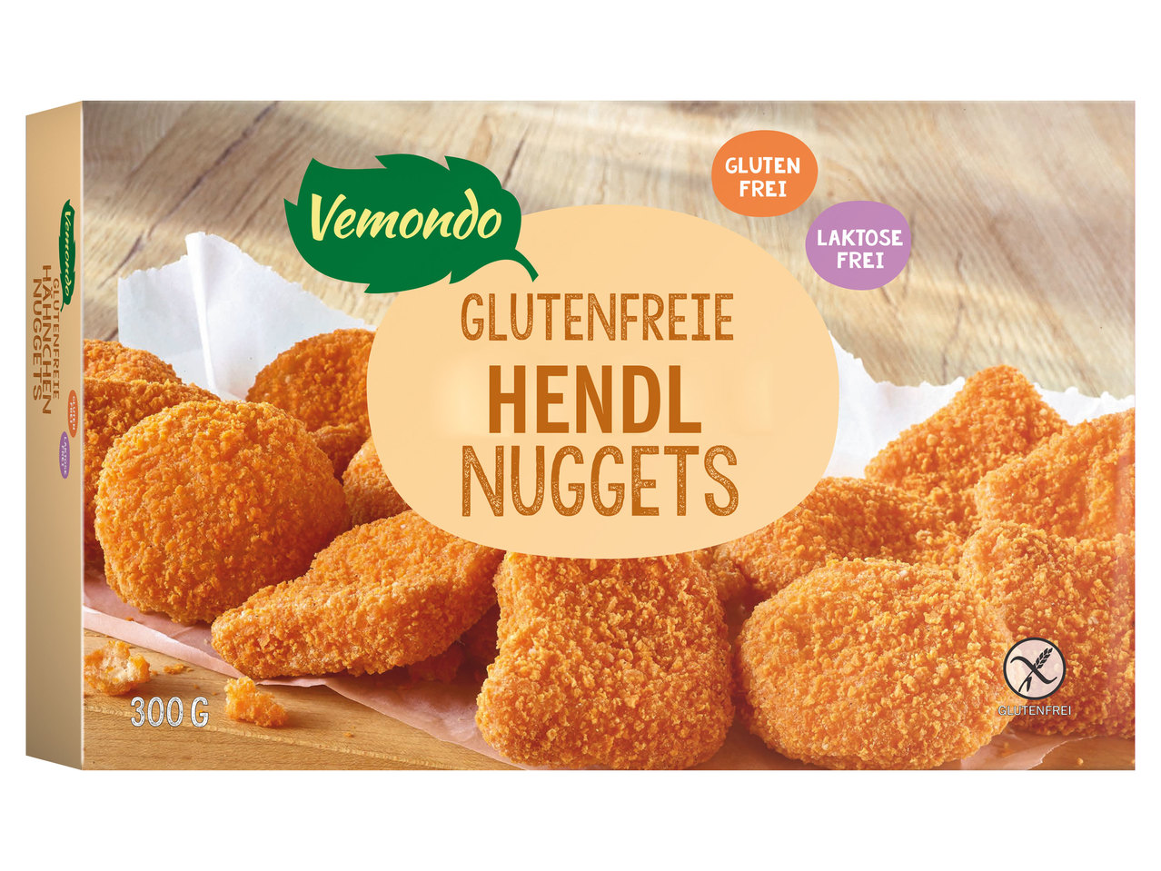 VEMONDO Glutenfreie Hendl-Nuggets