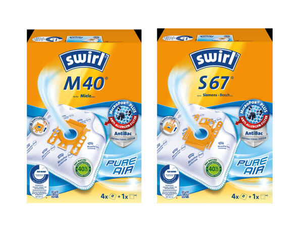 Swirl Staubsaugerbeutel Doppelpack