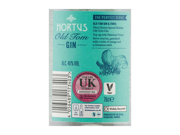 Hortus Old Tom Gin