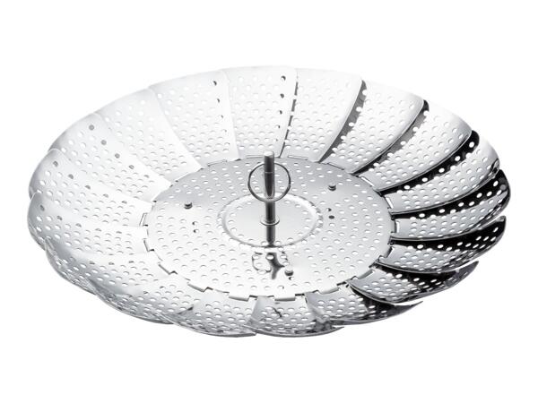 Ernesto Stainless Steel Splatter Guard/​Steamer Basket/​Funnel