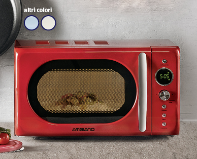 Forno a microonde rétro AMBIANO